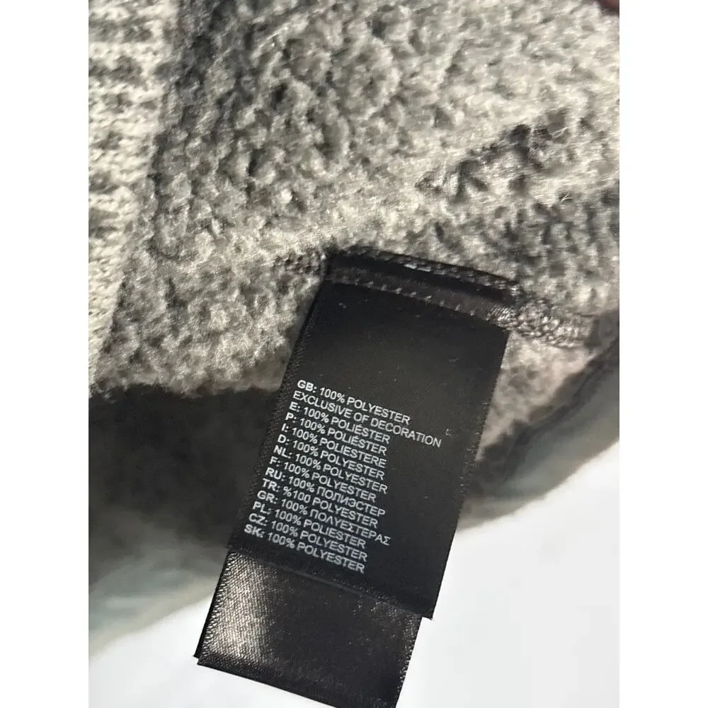 The North Face Gray Plaid Shirt Jacket Size L